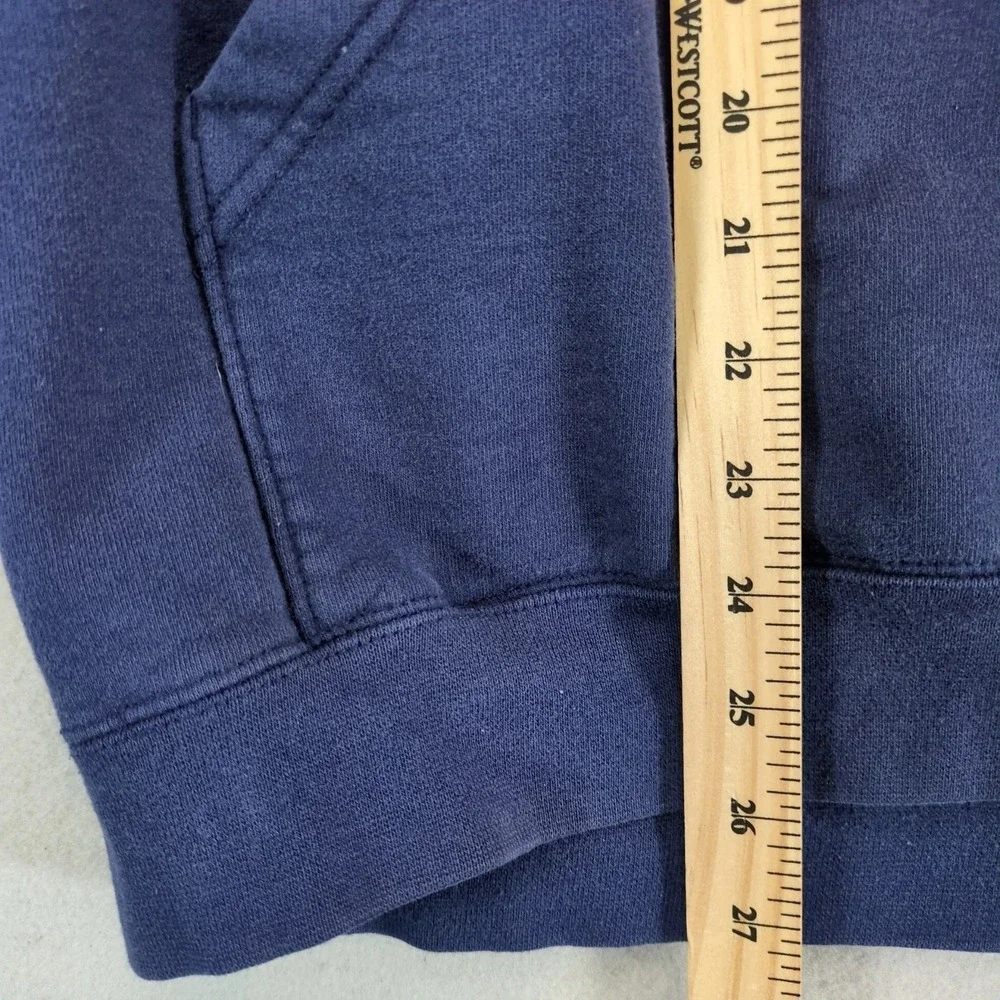 adidas Hoodie Mens XL Blue Embroidered Logo Vintage 2002 Canada Y2K‎ Streetwear